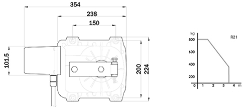 r21 motor pentru poarta batanta 4